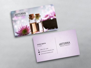 Doterra Business Cards Free Shipping